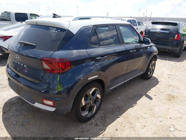 Aukcja sprzedaży 2021 Hyundai Venue Denim, vin: KMHRC8A33MU112615, numer aukcji: 45921602