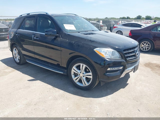 45921627 :رقم المزاد ، 4JGDA5JB4FA551655 vin ، 2015 Mercedes-benz Ml 350 مزاد بيع