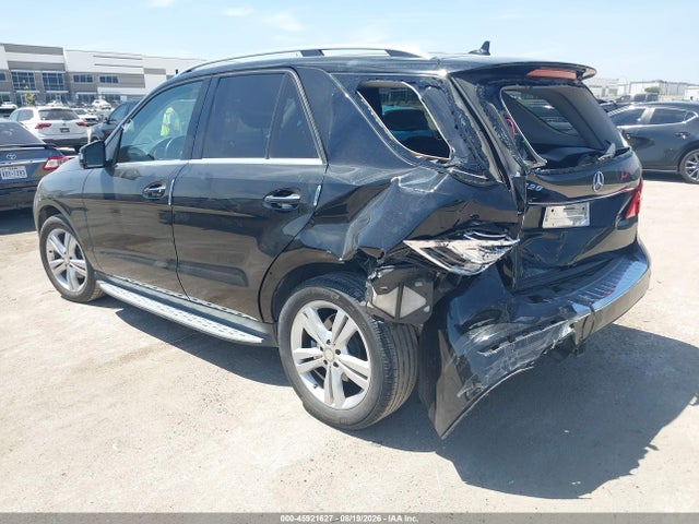 45921627 :رقم المزاد ، 4JGDA5JB4FA551655 vin ، 2015 Mercedes-benz Ml 350 مزاد بيع