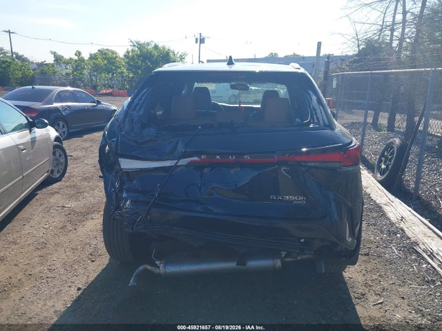 Продаж на аукціоні авто 2026 Lexus Rx 350h Base/350h Premium/350h Premium Plus/350h Luxury/350h F Sport Design, vin: 2T2BBMCA3TC134635, номер лоту: 45921657