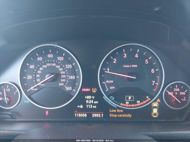 2014 Bmw 320i მანქანა იყიდება აუქციონზე, vin: WBA3B1C50EK133502, აუქციონის ნომერი: 45921680