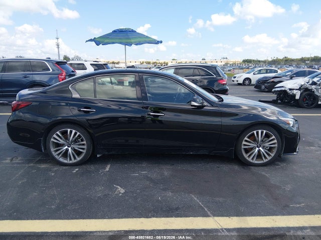 Aukcja sprzedaży 2023 Infiniti Q50 Sensory, vin: JN1EV7CP8PM510711, numer aukcji: 45921682