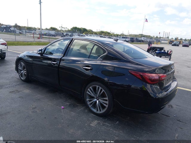 Aukcja sprzedaży 2023 Infiniti Q50 Sensory, vin: JN1EV7CP8PM510711, numer aukcji: 45921682