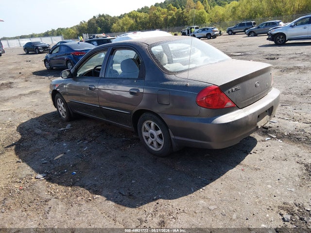 Продажа на аукционе авто 2003 Kia Spectra Ls, vin: KNAFB121X35276853, номер лота: 45921722
