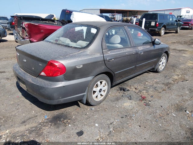 Продажа на аукционе авто 2003 Kia Spectra Ls, vin: KNAFB121X35276853, номер лота: 45921722