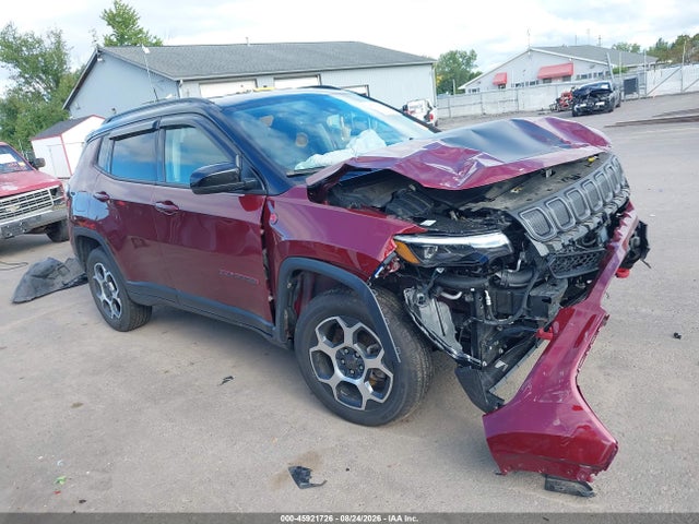 45921726 :رقم المزاد ، 3C4NJDDB4NT203473 vin ، 2022 Jeep Compass Trailhawk 4x4 مزاد بيع