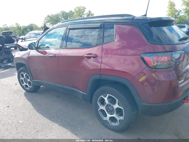45921726 :رقم المزاد ، 3C4NJDDB4NT203473 vin ، 2022 Jeep Compass Trailhawk 4x4 مزاد بيع
