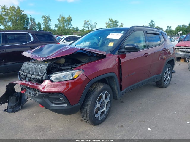 45921726 :رقم المزاد ، 3C4NJDDB4NT203473 vin ، 2022 Jeep Compass Trailhawk 4x4 مزاد بيع