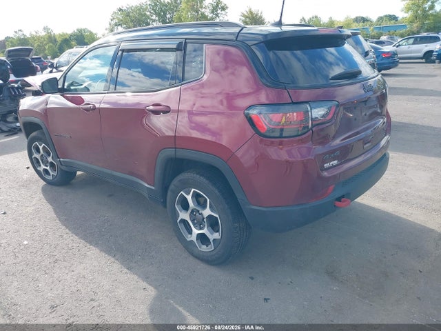 45921726 :رقم المزاد ، 3C4NJDDB4NT203473 vin ، 2022 Jeep Compass Trailhawk 4x4 مزاد بيع