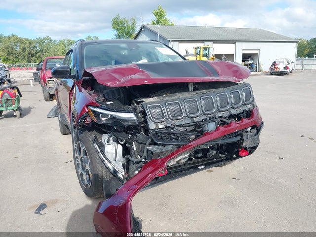 45921726 :رقم المزاد ، 3C4NJDDB4NT203473 vin ، 2022 Jeep Compass Trailhawk 4x4 مزاد بيع