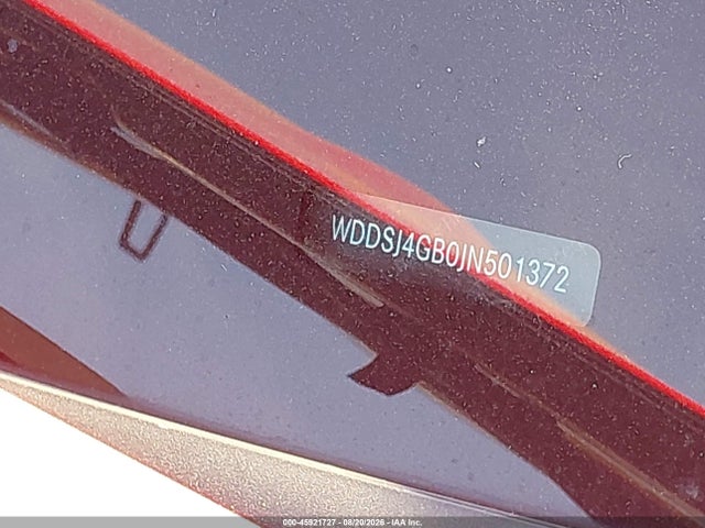 Продажа на аукционе авто 2018 Mercedes-benz Cla 250 4matic, vin: WDDSJ4GB0JN501372, номер лота: 45921727