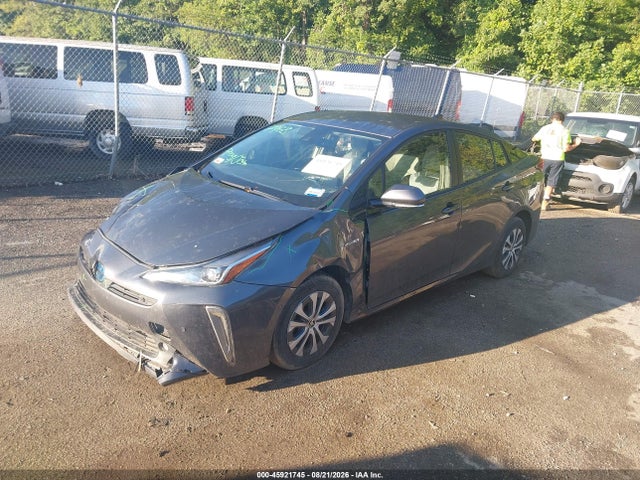 45921745 :رقم المزاد ، JTDL9RFU1L3018432 vin ، 2020 Toyota Prius Le Awd-e مزاد بيع