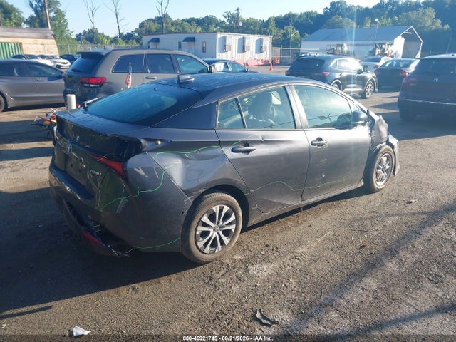 45921745 :رقم المزاد ، JTDL9RFU1L3018432 vin ، 2020 Toyota Prius Le Awd-e مزاد بيع