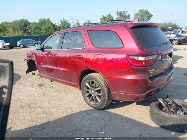 Продажа на аукционе авто 2018 Dodge Durango Gt Awd, vin: 1C4RDJDG6JC248830, номер лота: 45921768