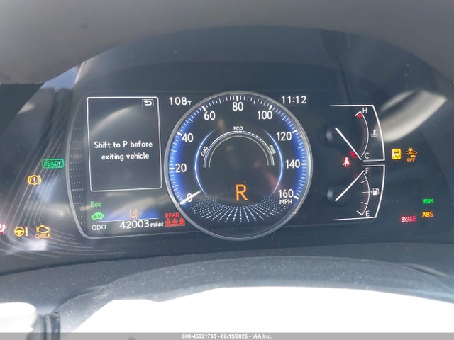 Продаж на аукціоні авто 2024 Lexus Es 300h, vin: 58ADA1C15RU049374, номер лоту: 45921790