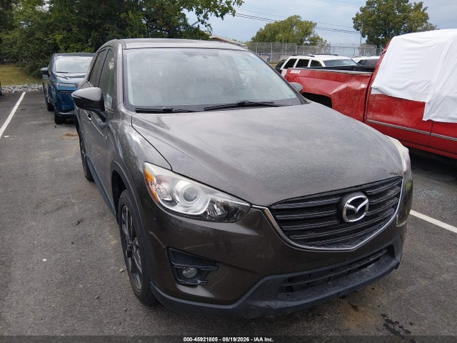 2016 Mazda Cx-5 Grand Touring მანქანა იყიდება აუქციონზე, vin: JM3KE2DY0G0797647, აუქციონის ნომერი: 45921805