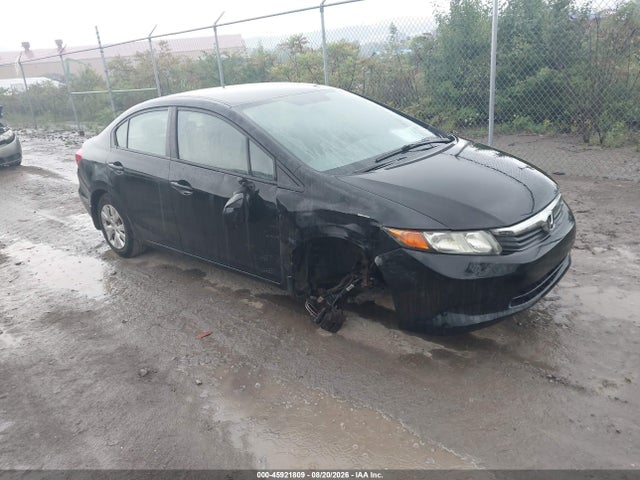 Auction sale of the 2012 Honda Civic Lx, vin: 2HGFB2F59CH582233, lot number: 45921809