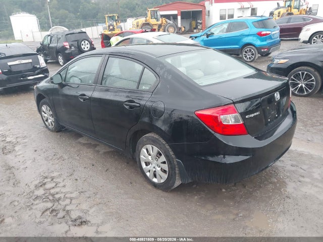 Aukcja sprzedaży 2012 Honda Civic Lx, vin: 2HGFB2F59CH582233, numer aukcji: 45921809