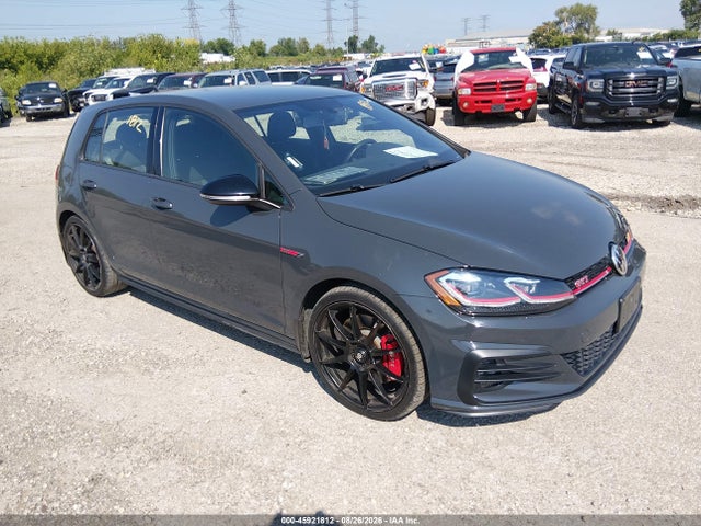 45921812 :رقم المزاد ، 3VW6T7AU8KM004287 vin ، 2019 Volkswagen Golf Gti 2.0t Autobahn/2.0t Rabbit Edition/2.0t S/2.0t Se مزاد بيع
