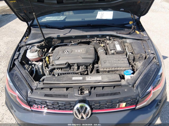 45921812 :رقم المزاد ، 3VW6T7AU8KM004287 vin ، 2019 Volkswagen Golf Gti 2.0t Autobahn/2.0t Rabbit Edition/2.0t S/2.0t Se مزاد بيع