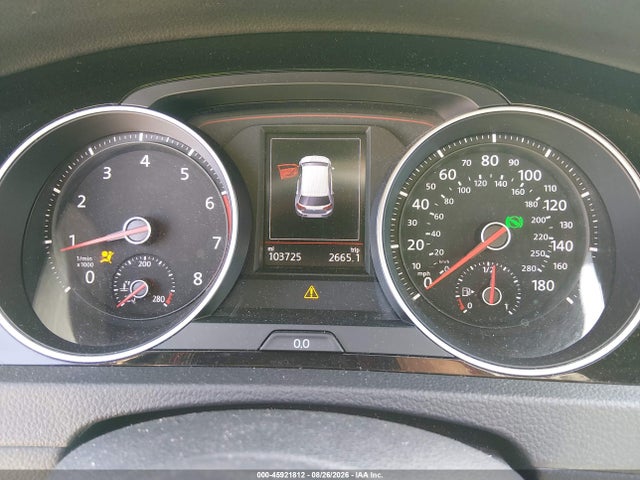 45921812 :رقم المزاد ، 3VW6T7AU8KM004287 vin ، 2019 Volkswagen Golf Gti 2.0t Autobahn/2.0t Rabbit Edition/2.0t S/2.0t Se مزاد بيع