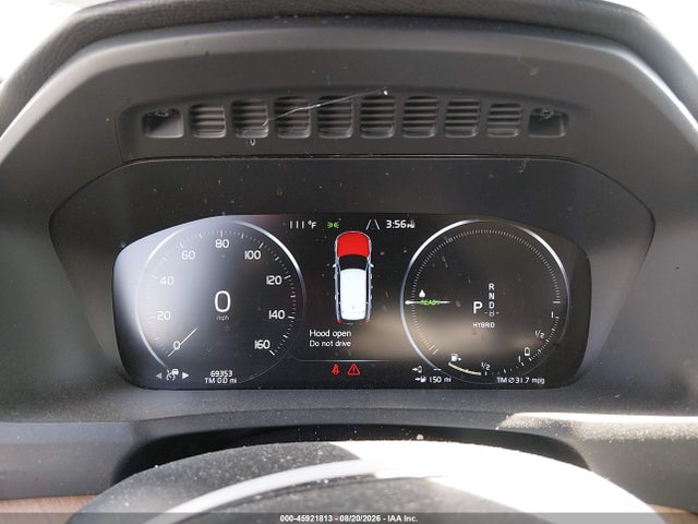 Aukcja sprzedaży 2021 Volvo Xc90 Recharge Plug-in Hybrid T8 Inscription Expression 7 Passenger, vin: YV4BR0CK7M1675725, numer aukcji: 45921813