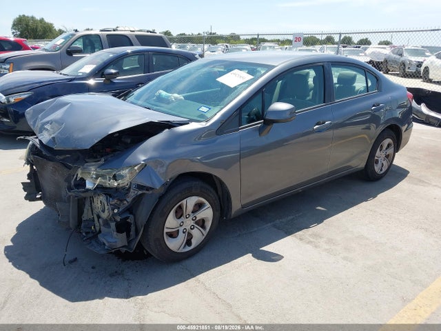 Aukcja sprzedaży 2013 Honda Civic Lx, vin: 19XFB2F55DE282717, numer aukcji: 45921851