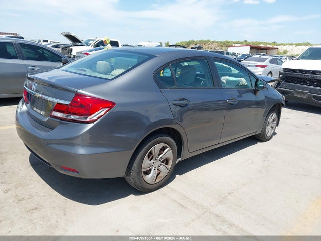 Aukcja sprzedaży 2013 Honda Civic Lx, vin: 19XFB2F55DE282717, numer aukcji: 45921851