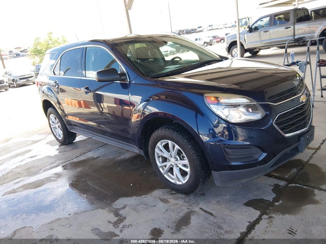 Auction sale of the 2017 Chevrolet Equinox Ls, vin: 2GNFLEEK0H6326691, lot number: 45921886