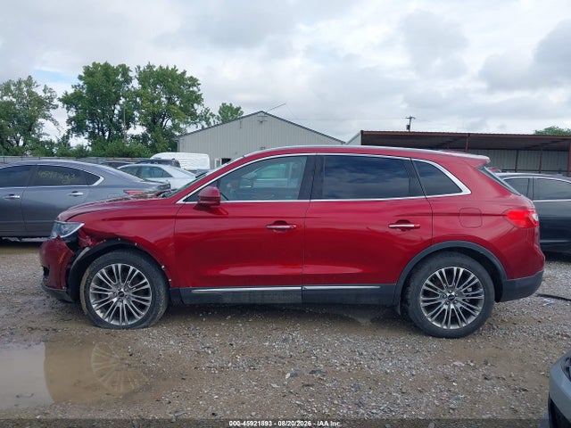 45921893 :رقم المزاد ، 2LMTJ8LR9GBL57155 vin ، 2016 Lincoln Mkx Reserve مزاد بيع