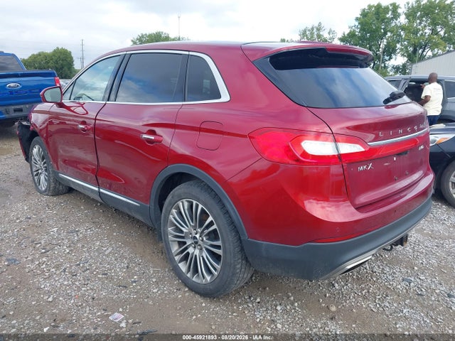 45921893 :رقم المزاد ، 2LMTJ8LR9GBL57155 vin ، 2016 Lincoln Mkx Reserve مزاد بيع