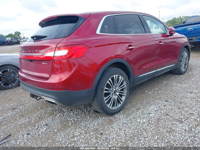 45921893 :رقم المزاد ، 2LMTJ8LR9GBL57155 vin ، 2016 Lincoln Mkx Reserve مزاد بيع