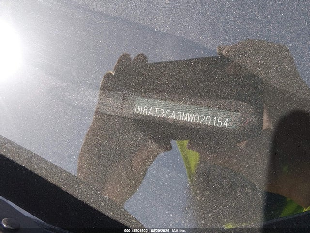 45921902 :رقم المزاد ، JN8AT3CA3MW020154 vin ، 2021 Nissan Rogue Sl Fwd مزاد بيع