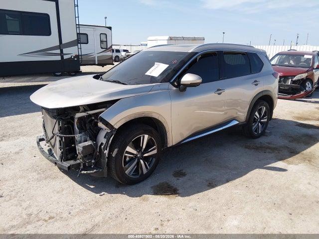 45921902 :رقم المزاد ، JN8AT3CA3MW020154 vin ، 2021 Nissan Rogue Sl Fwd مزاد بيع
