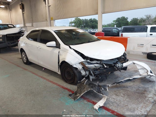 Aukcja sprzedaży 2017 Toyota Corolla L, vin: 2T1BURHE8HC827442, numer aukcji: 45921910