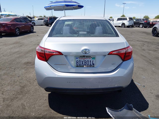 5YFBURHE1JP837753 Toyota COROLLA LE