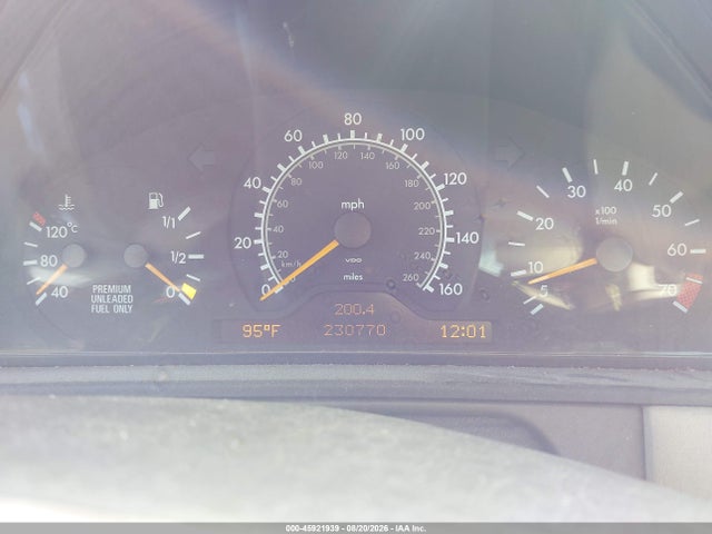 1997 Mercedes-benz E 320 მანქანა იყიდება აუქციონზე, vin: WDBJF55F4VA422415, აუქციონის ნომერი: 45921939