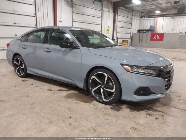 45921979 :رقم المزاد ، 1HGCV1F31NA051919 vin ، 2022 Honda Accord Sport مزاد بيع
