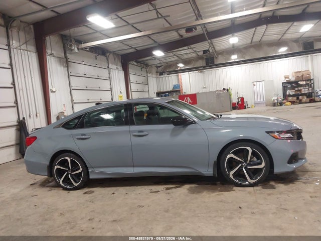 45921979 :رقم المزاد ، 1HGCV1F31NA051919 vin ، 2022 Honda Accord Sport مزاد بيع