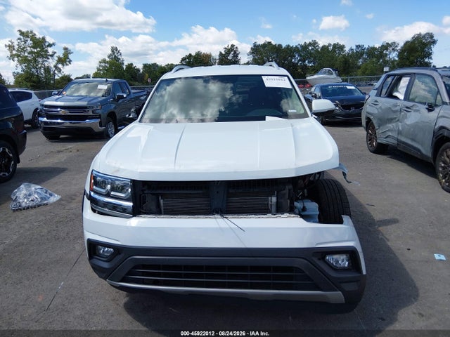 2019 Volkswagen Atlas 3.6l V6 Se მანქანა იყიდება აუქციონზე, vin: 1V2LR2CA3KC602944, აუქციონის ნომერი: 45922012