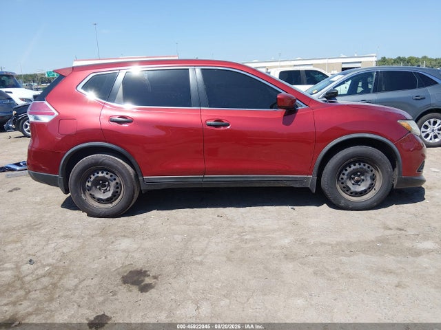 2016 Nissan Rogue S მანქანა იყიდება აუქციონზე, vin: KNMAT2MT3GP600766, აუქციონის ნომერი: 45922045