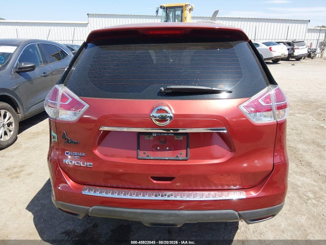 2016 Nissan Rogue S მანქანა იყიდება აუქციონზე, vin: KNMAT2MT3GP600766, აუქციონის ნომერი: 45922045