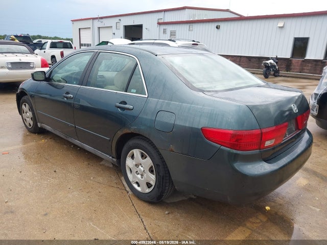 2005 Honda Accord 2.4 Lx მანქანა იყიდება აუქციონზე, vin: 1HGCM56415A091629, აუქციონის ნომერი: 45922046