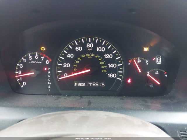 2005 Honda Accord 2.4 Lx მანქანა იყიდება აუქციონზე, vin: 1HGCM56415A091629, აუქციონის ნომერი: 45922046