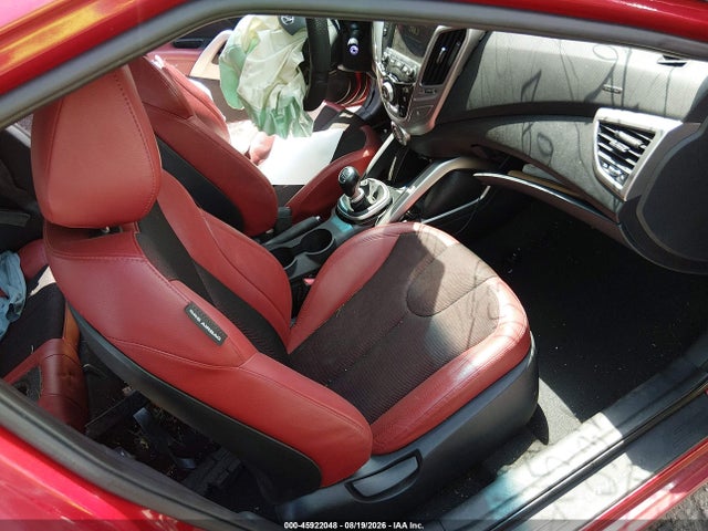 Продаж на аукціоні авто 2012 Hyundai Veloster Base W/red/black, vin: KMHTC6AD2CU032269, номер лоту: 45922048