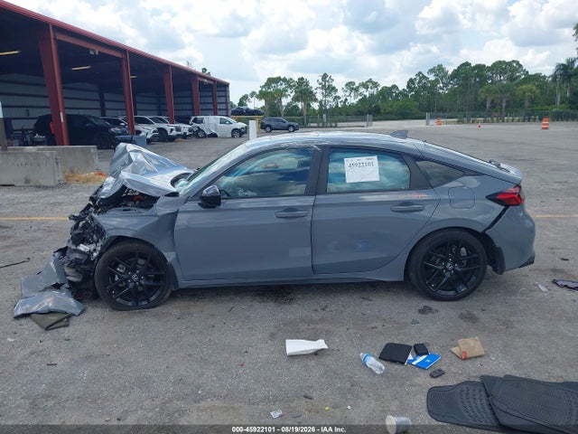 45922101 :رقم المزاد ، 19XFL4H80SE007091 vin ، 2025 Honda Civic Hybrid Sport مزاد بيع