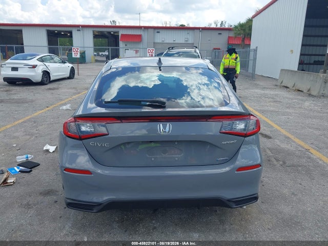 45922101 :رقم المزاد ، 19XFL4H80SE007091 vin ، 2025 Honda Civic Hybrid Sport مزاد بيع