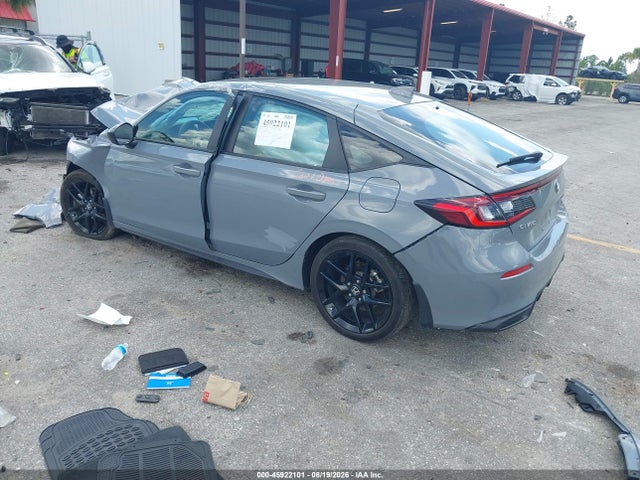 45922101 :رقم المزاد ، 19XFL4H80SE007091 vin ، 2025 Honda Civic Hybrid Sport مزاد بيع