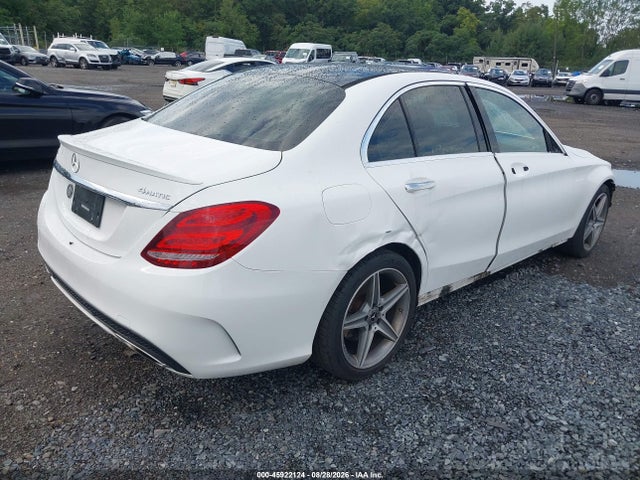 Продаж на аукціоні авто 2018 Mercedes-benz C 300 4matic, vin: 55SWF4KB1JU249794, номер лоту: 45922124