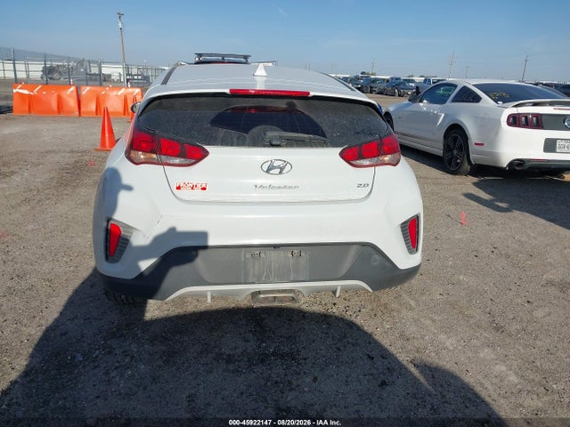 Aukcja sprzedaży 2019 Hyundai Veloster 2.0, vin: KMHTG6AF5KU016877, numer aukcji: 45922147